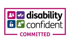 Disability Confident Committed logo